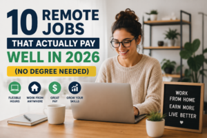 10 Remote Jobs That Actually Pay Well in 2026